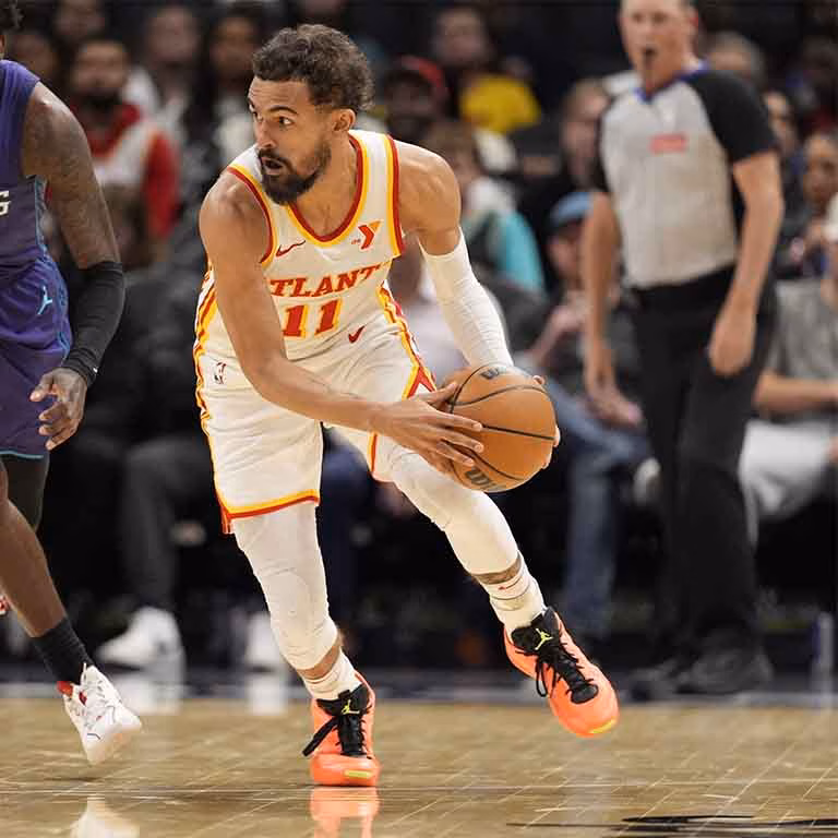 Trae Young de los Hawks de Atlanta